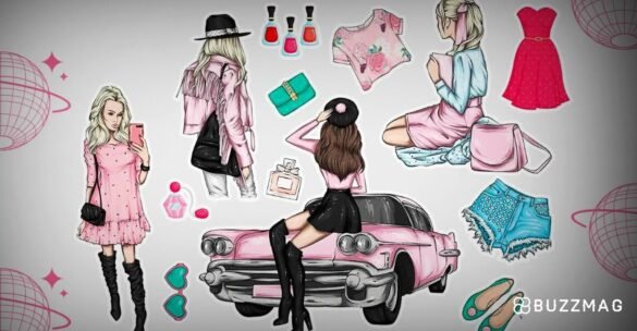 Symbol-Fashionista-Aufkleber