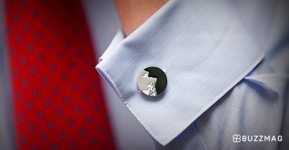 Traditionelle Manschettenknöpfe