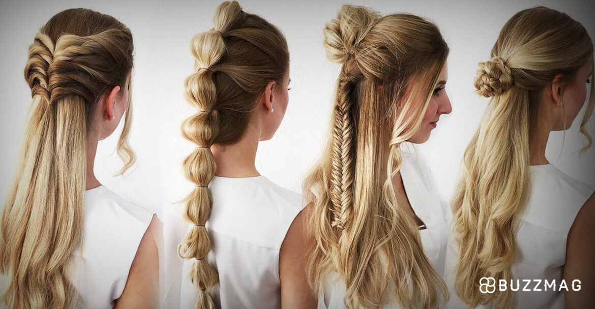 Wunderschöne geflochtene Frisuren